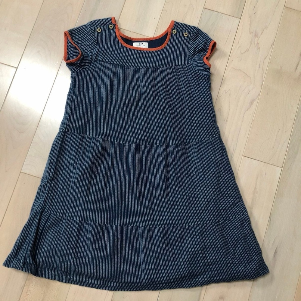 Cyrillus Paris girls cotton lined dress